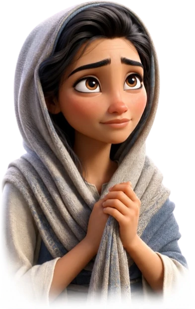 Hannah praying