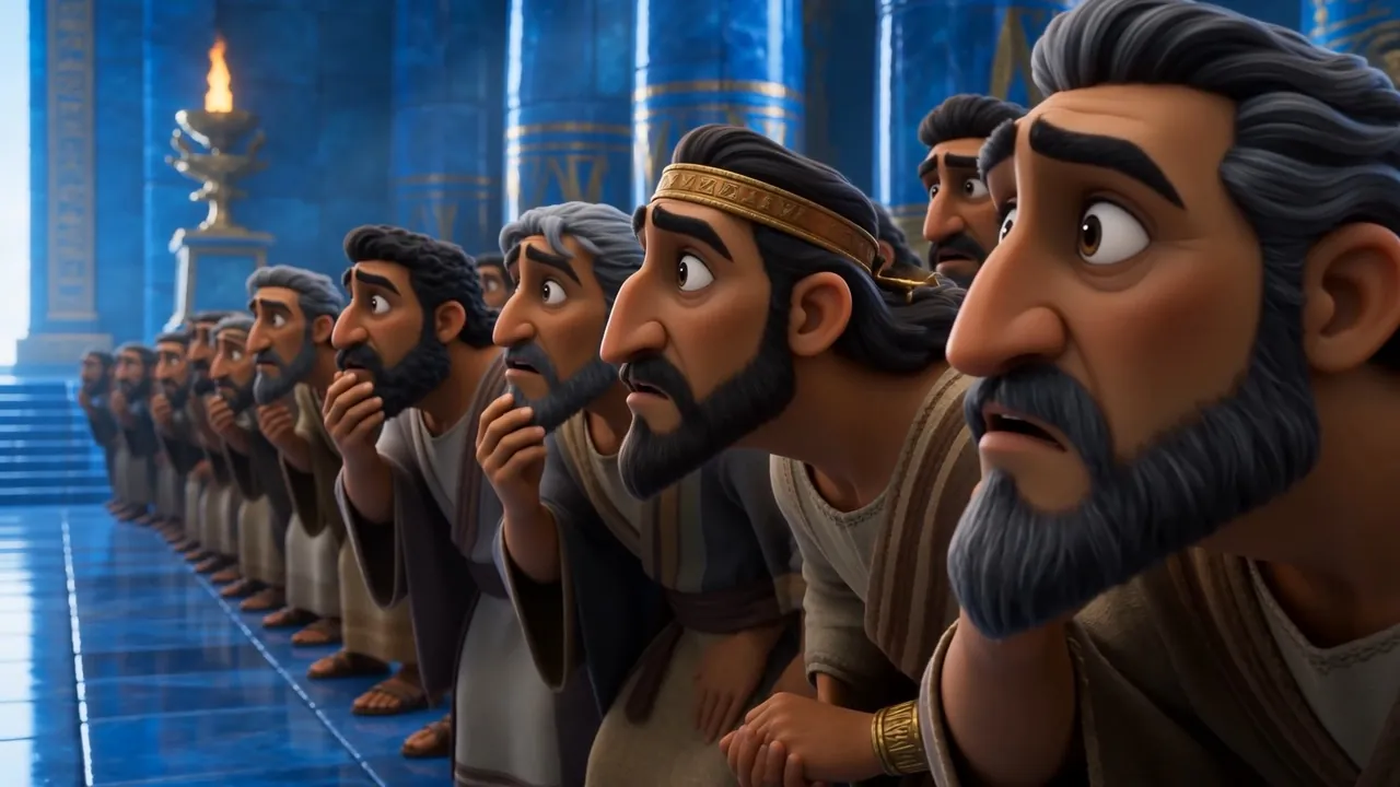 The old wise men lean in, appalled at the upstarts