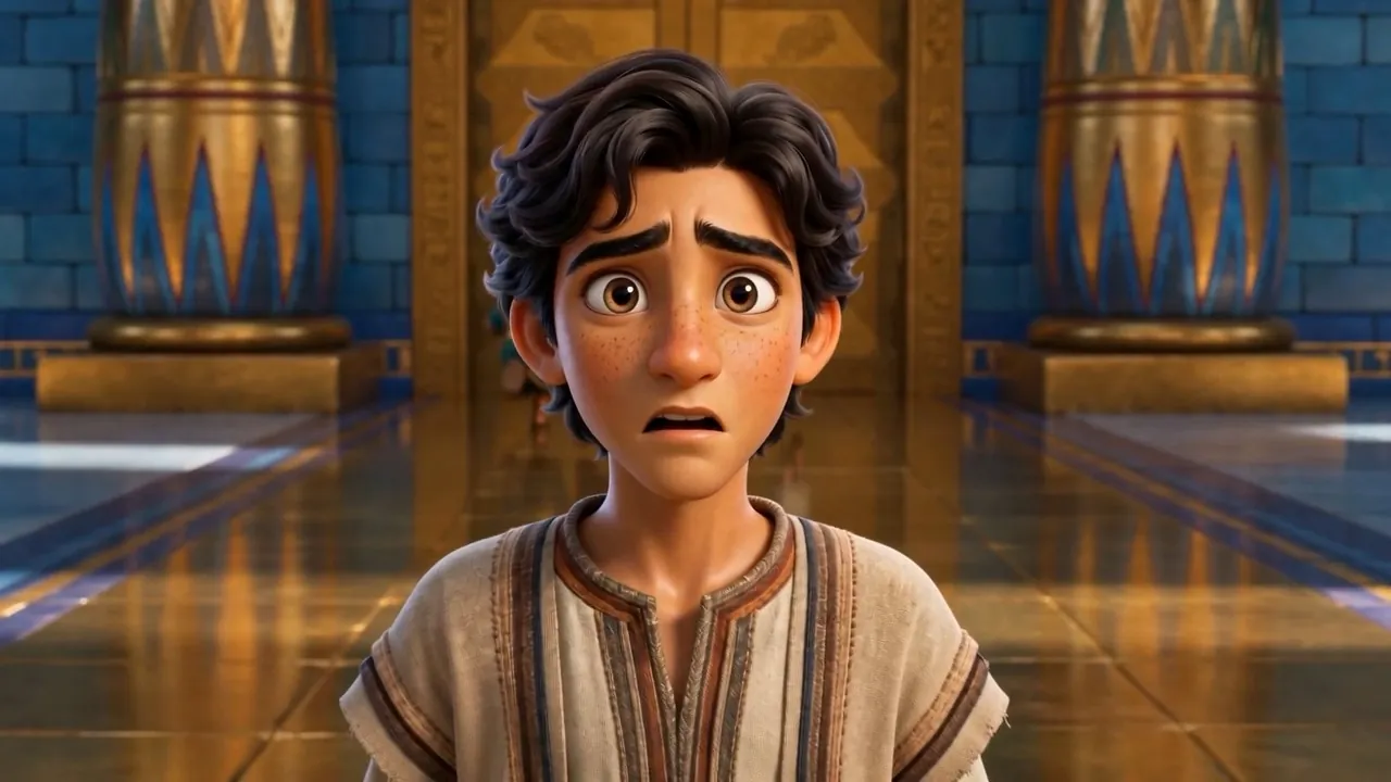 Daniel stands stunned in the great hall
