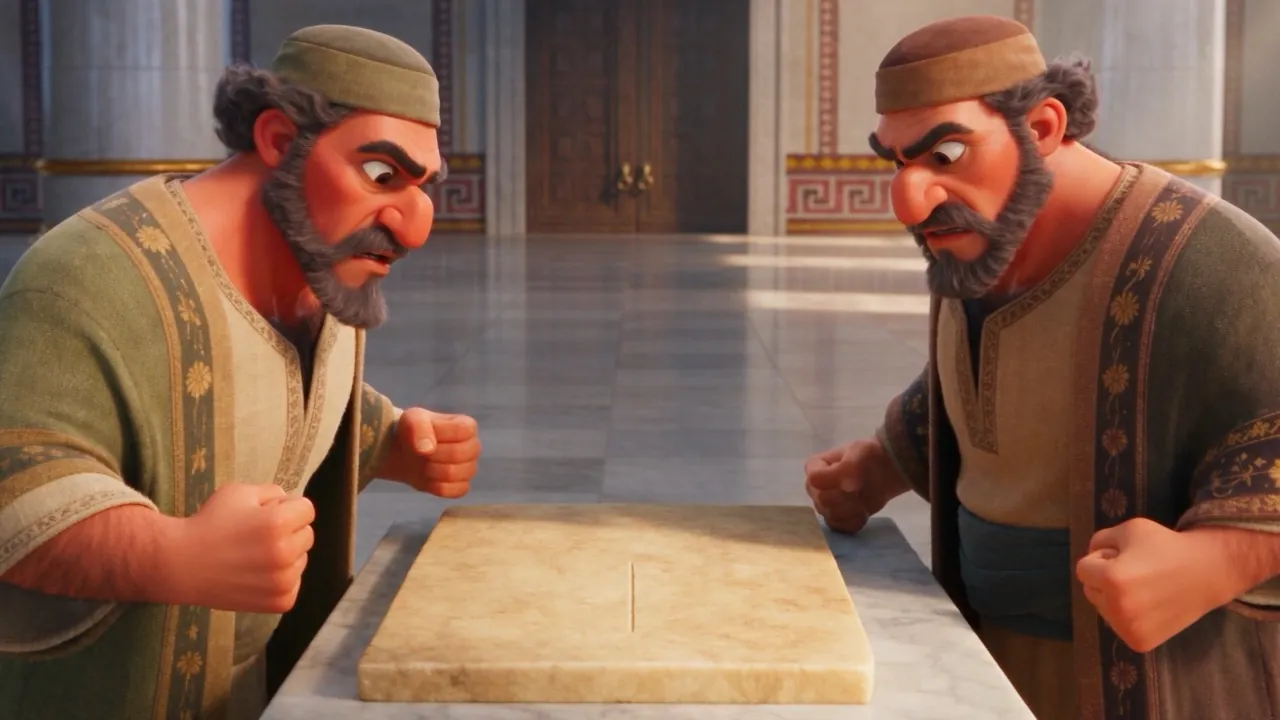A hundred and twenty satraps, and three men over them