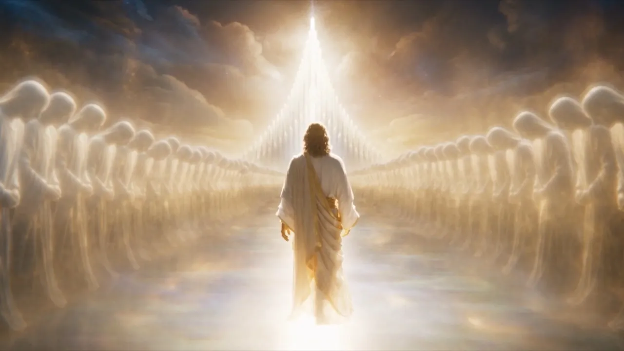 He is brought near before Him