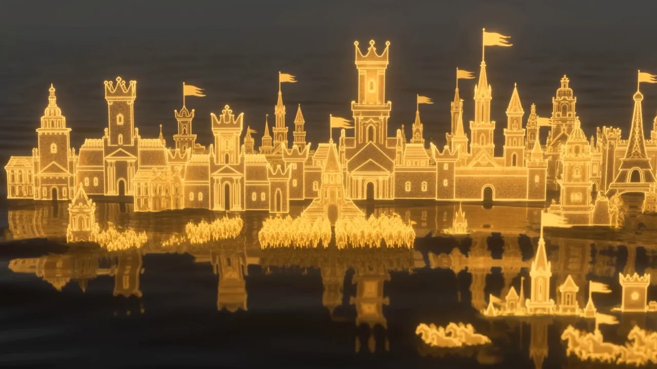 Empires come up in the water and go down again