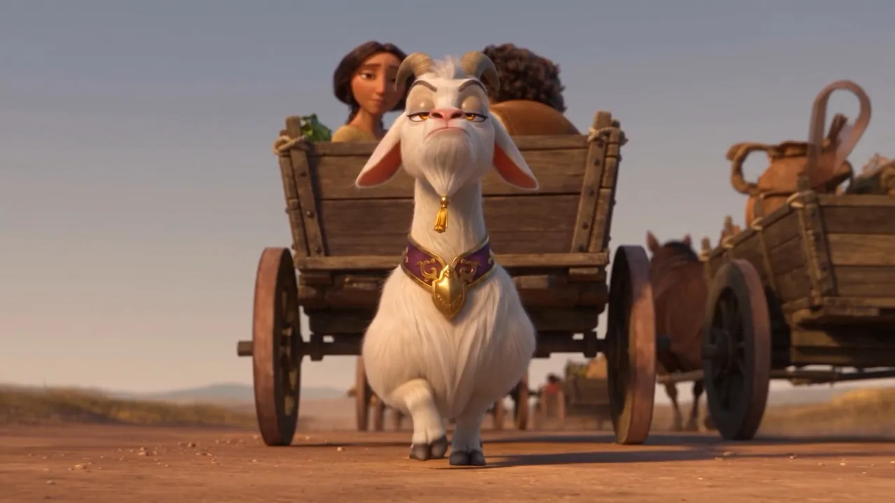 A Persian official arrives to count the caravan