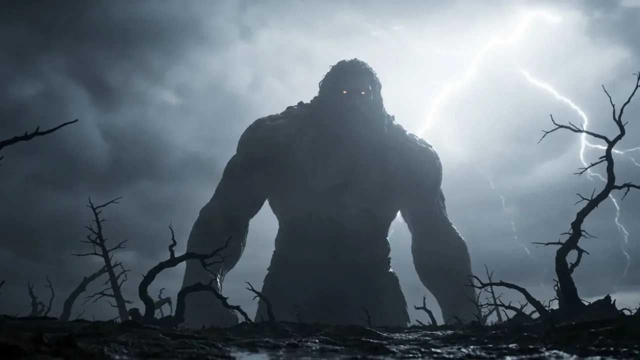 It rises to its full, impossible height