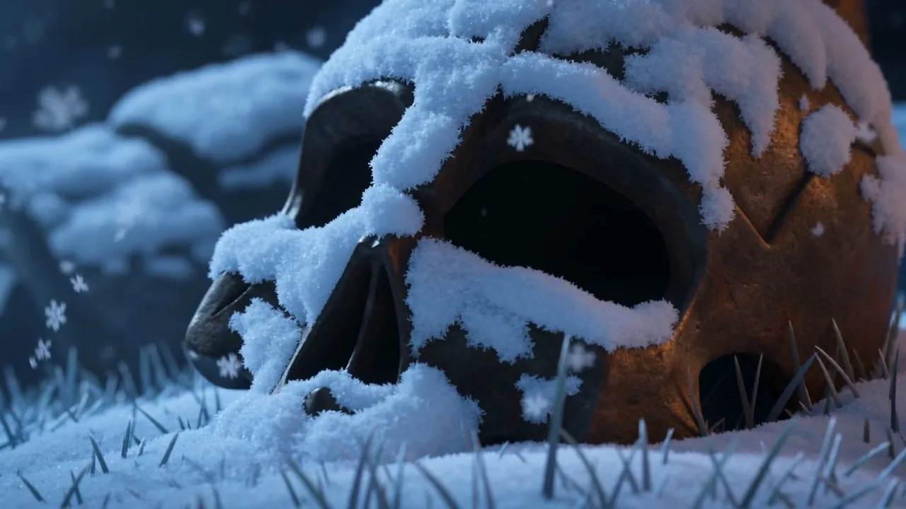 White covers the old hunger