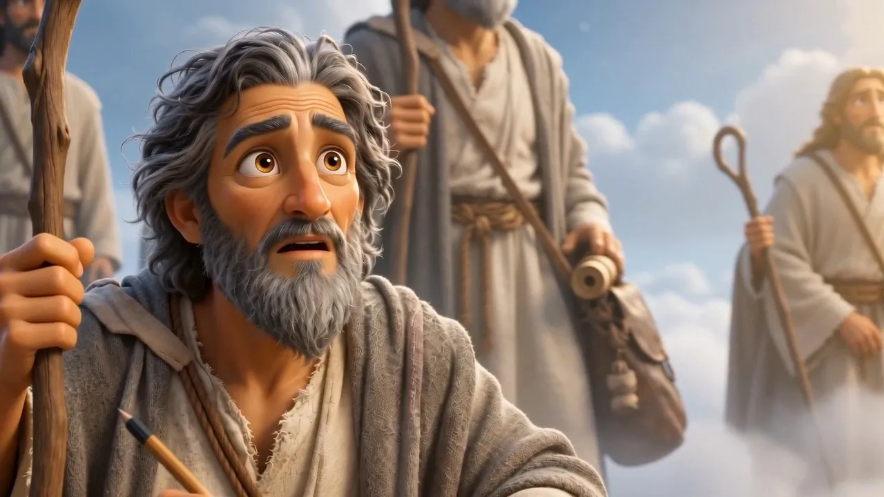 He is shown who this is, and what he is for