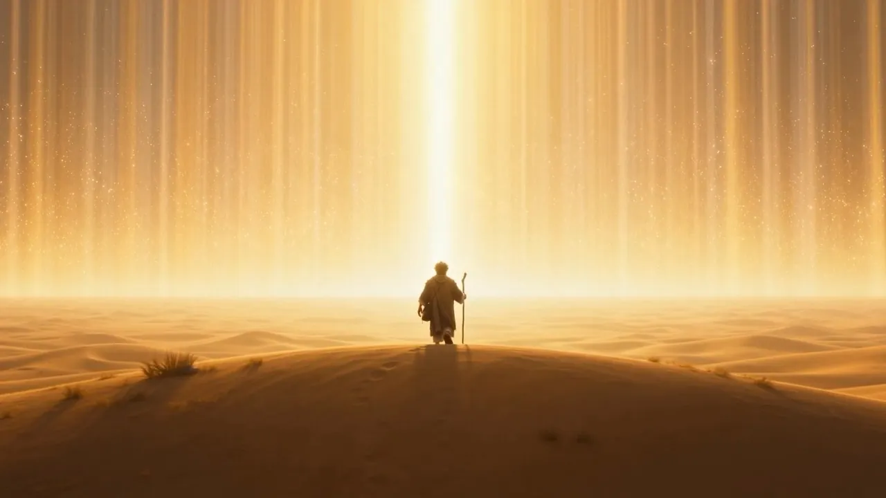 To the ends of the earth, where his father lives now