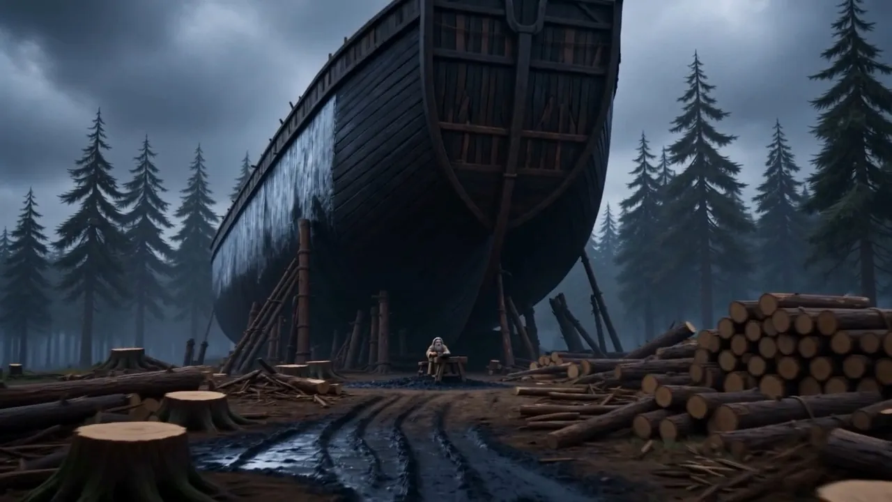 Years later, and a hull the size of a hill