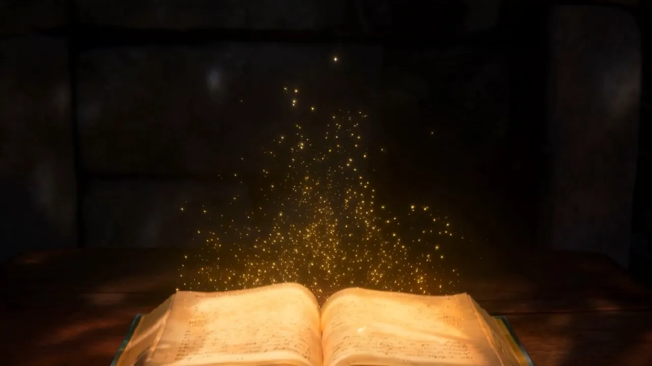 The words come up off the page