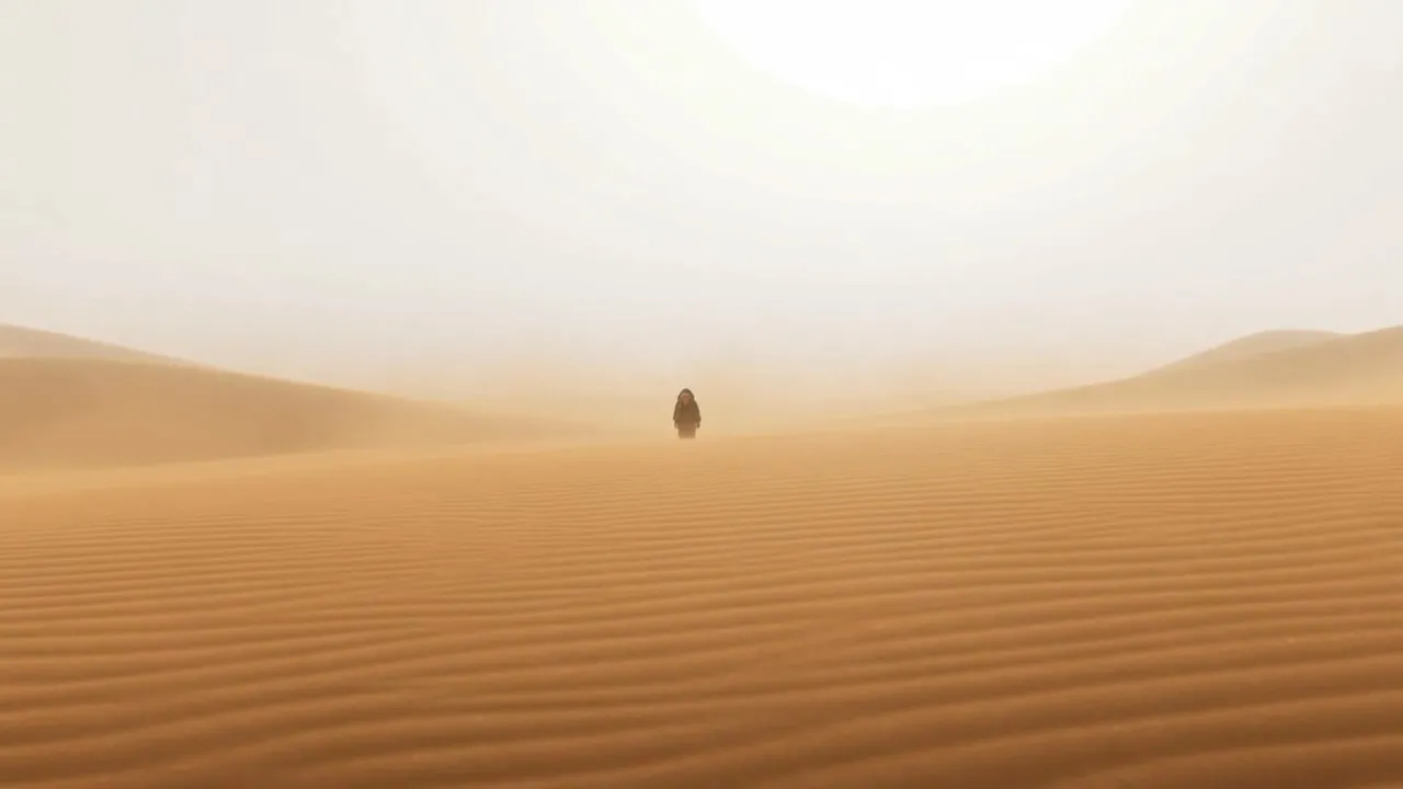 The prince of Egypt, on foot, with nothing