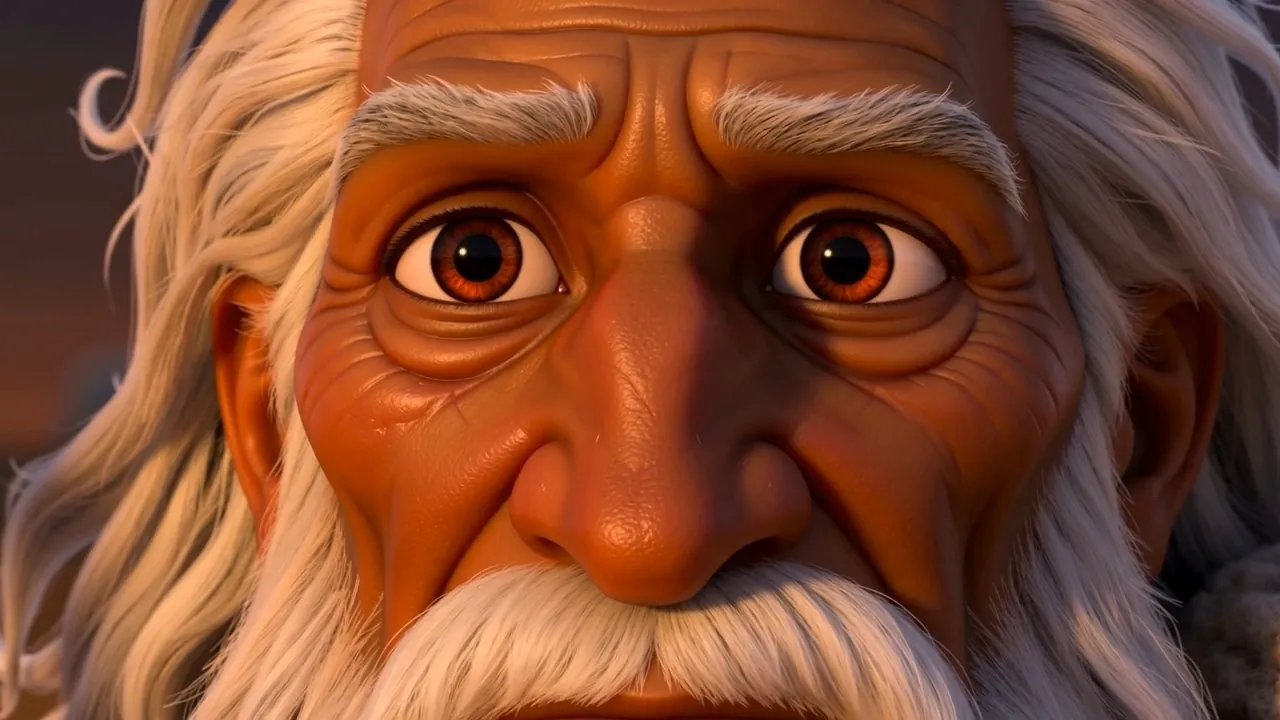 White-bearded Moses, the forgotten prince