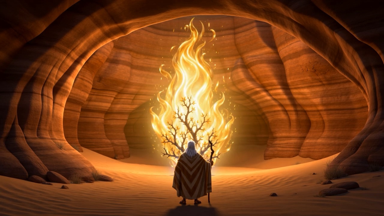 The bush that burned without burning up