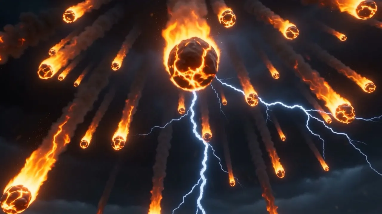 Hail and fire together — never seen since Egypt became a nation