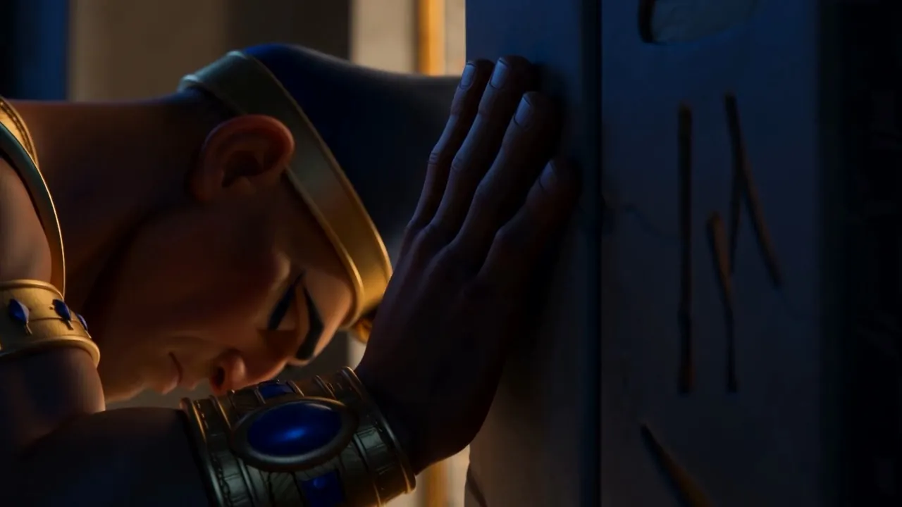 And then, one hand over his face