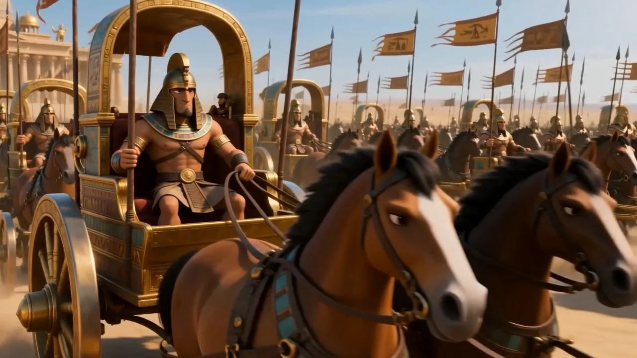 Six hundred chosen chariots, and every other one in Egypt