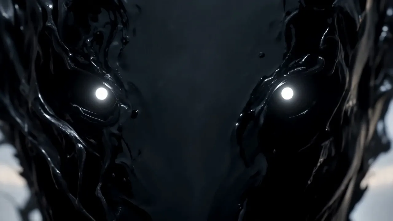 It reassembles into the shape of a man