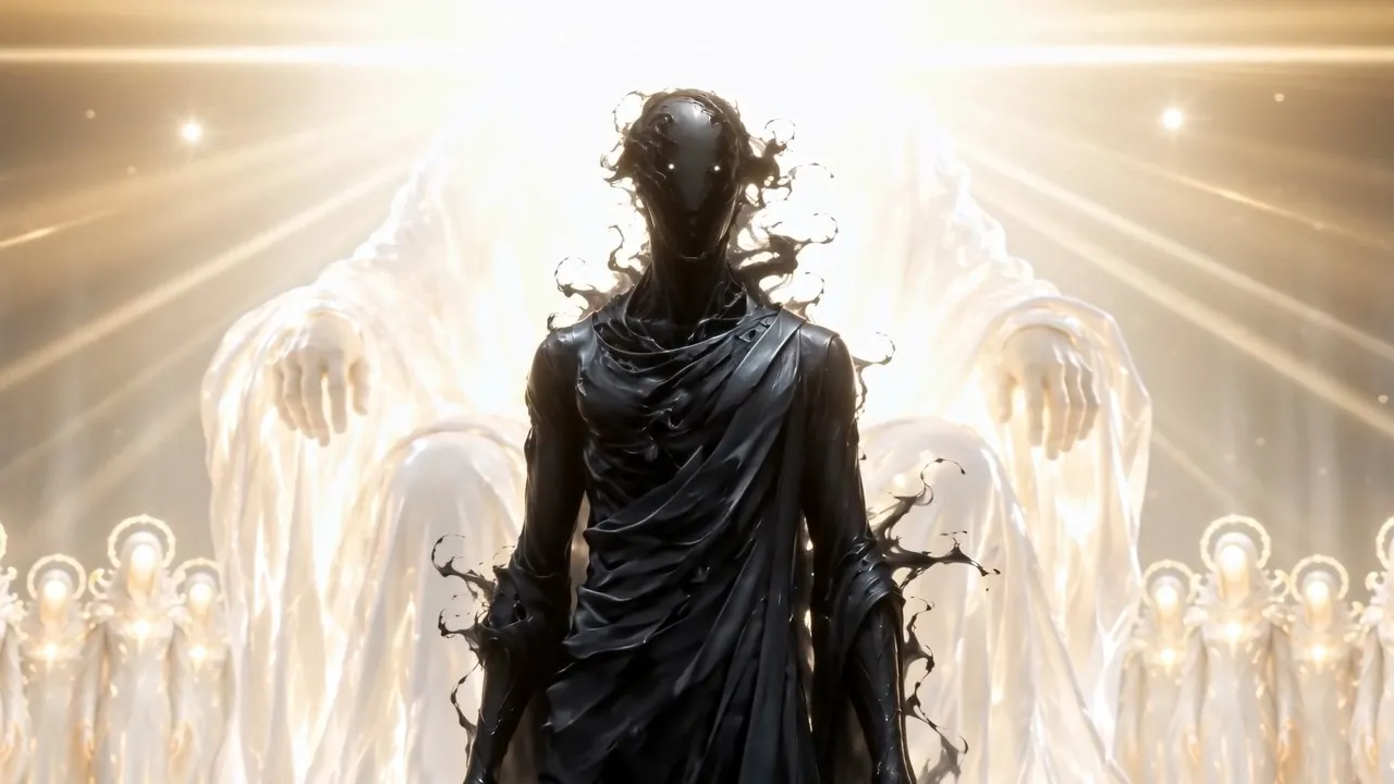 The radiance answers: only spare his life
