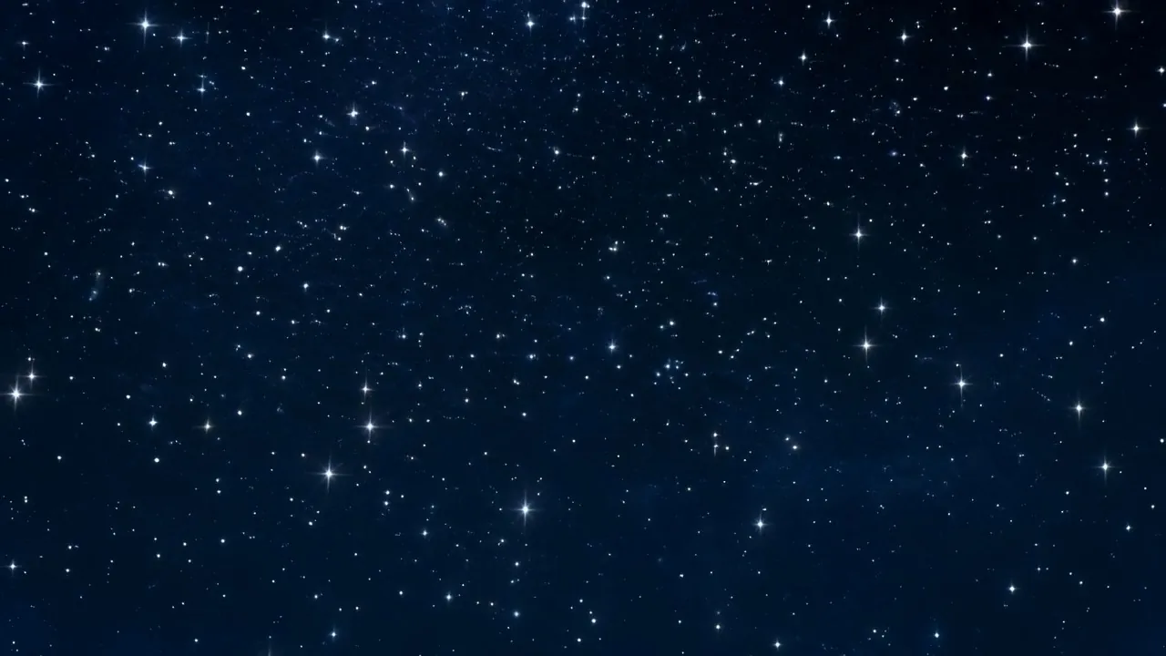 An empty starfield