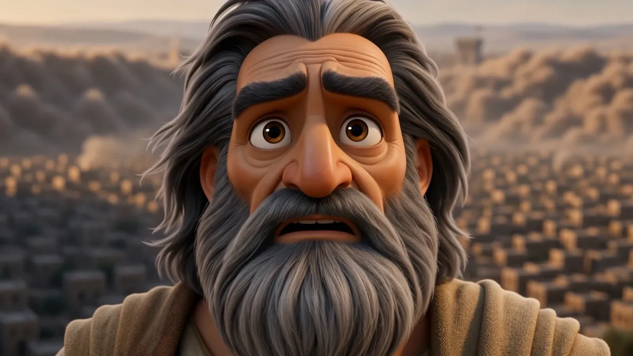 And his face does that thing