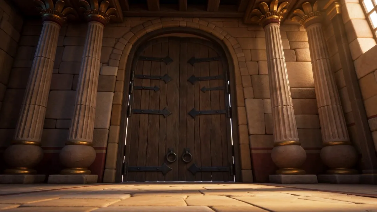 The doors close