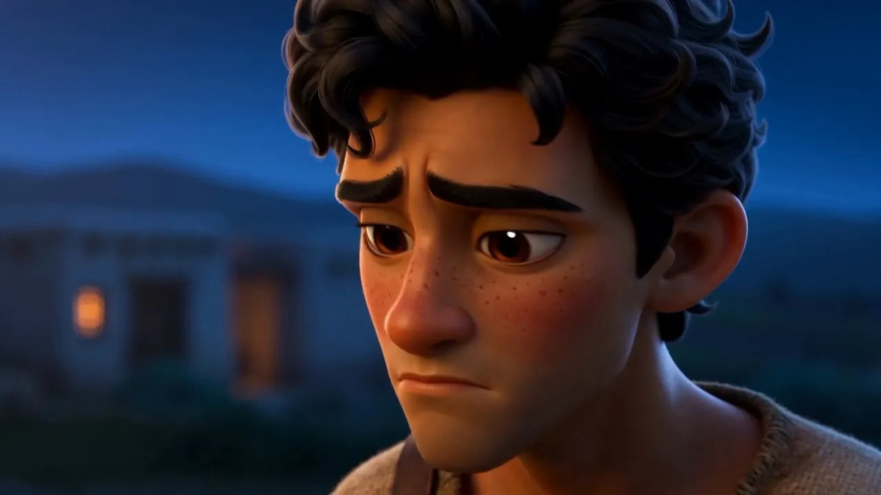 He doesn't look back again