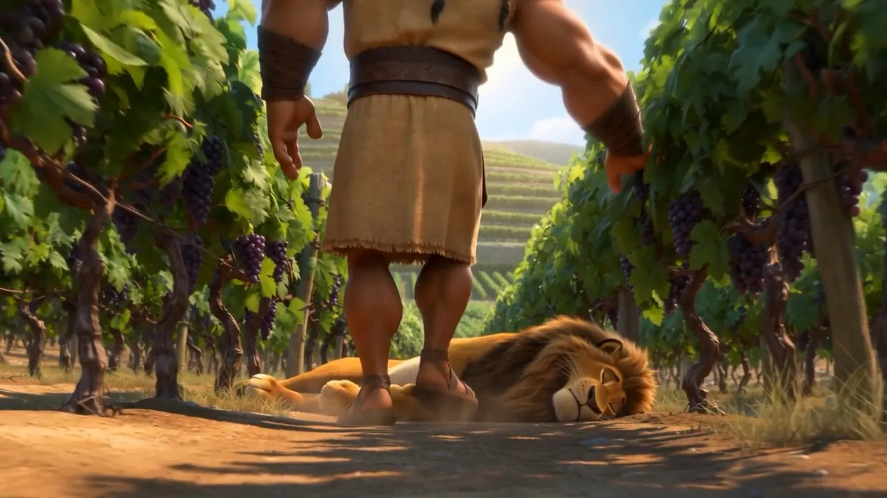He walks away and tells nobody at all