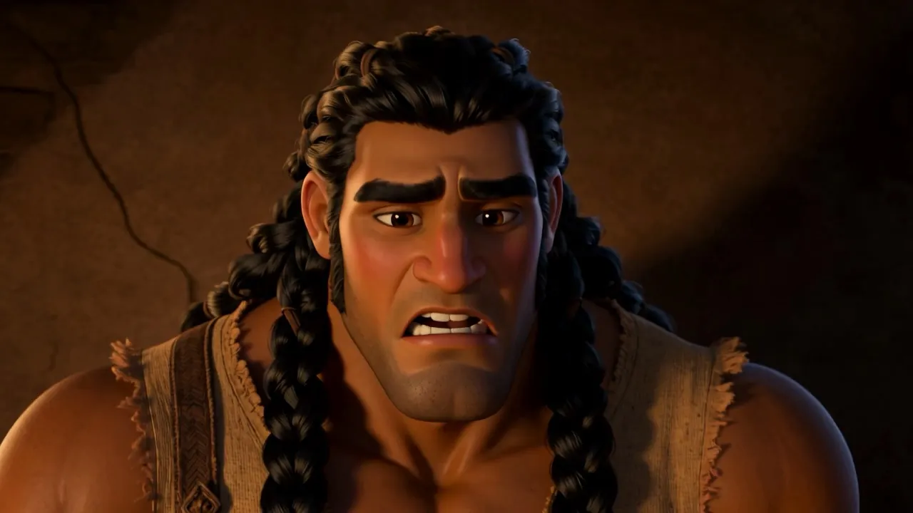 Samson holds out, uncomfortable