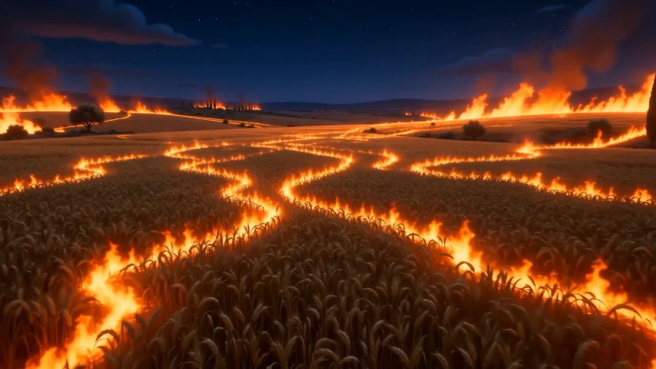 The harvest of a whole region goes up at once