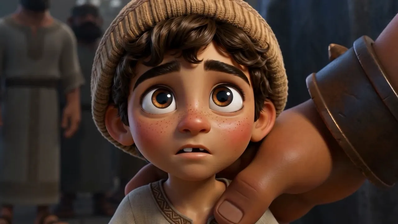 The boy watches to see if that was right