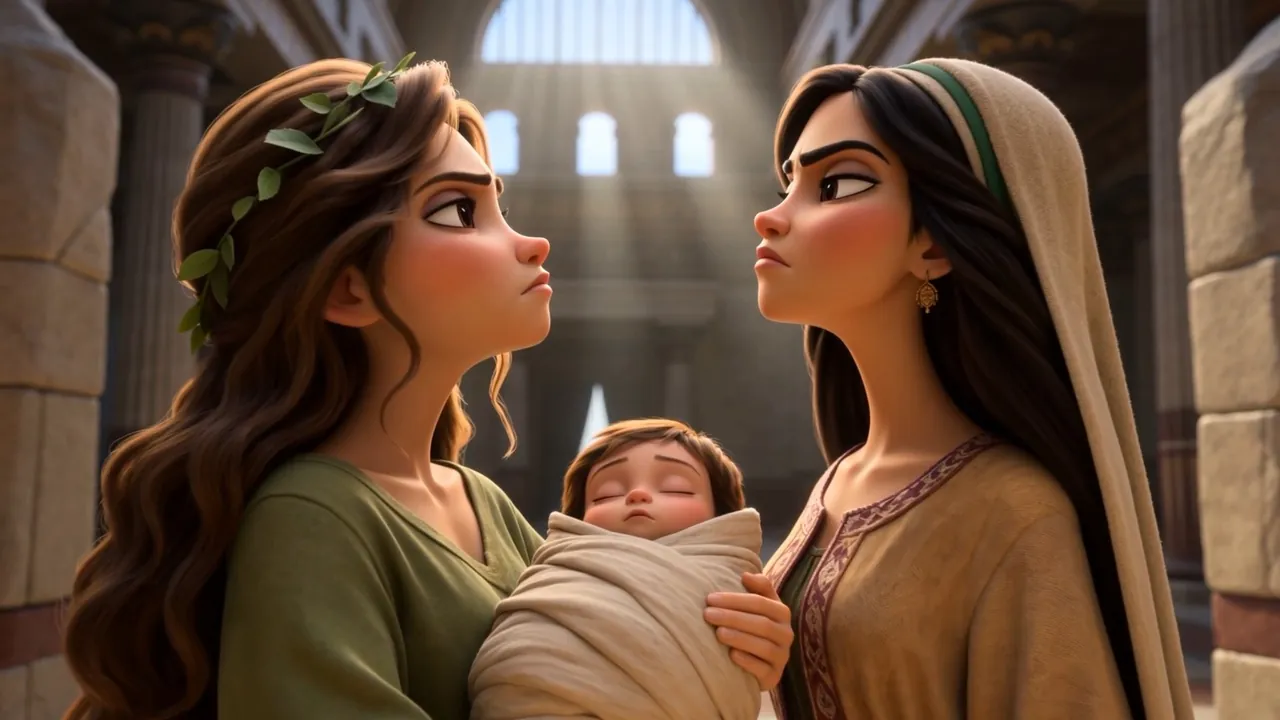 Two women, one baby, no witnesses at all