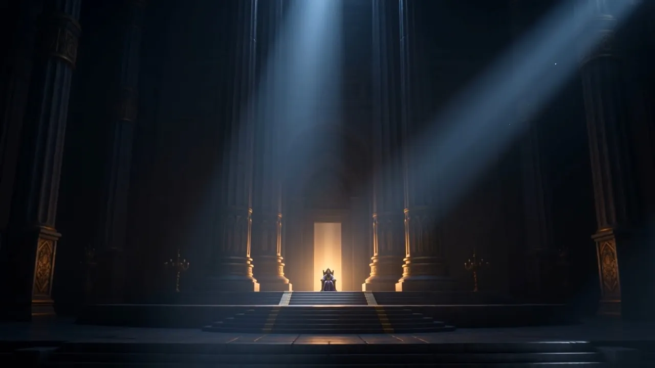 And the wisest man alive sits alone in the dark