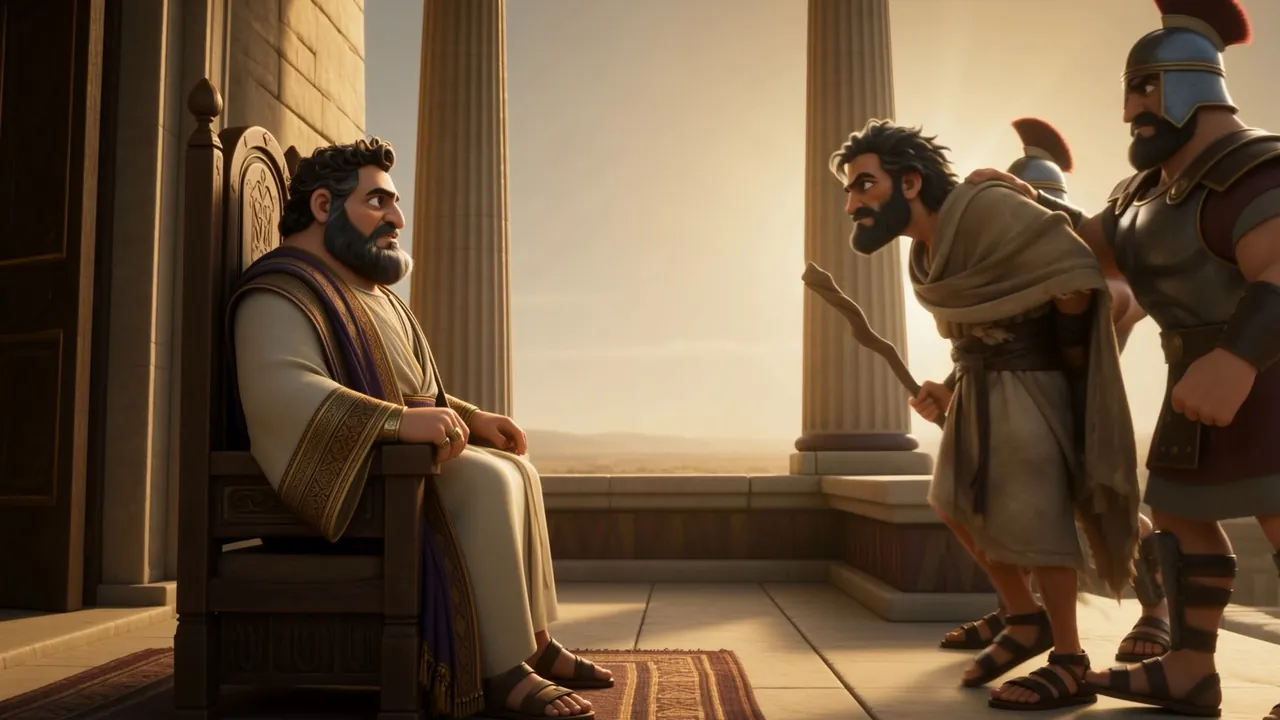 Ahab accuses him: is that you, troubler of Israel?