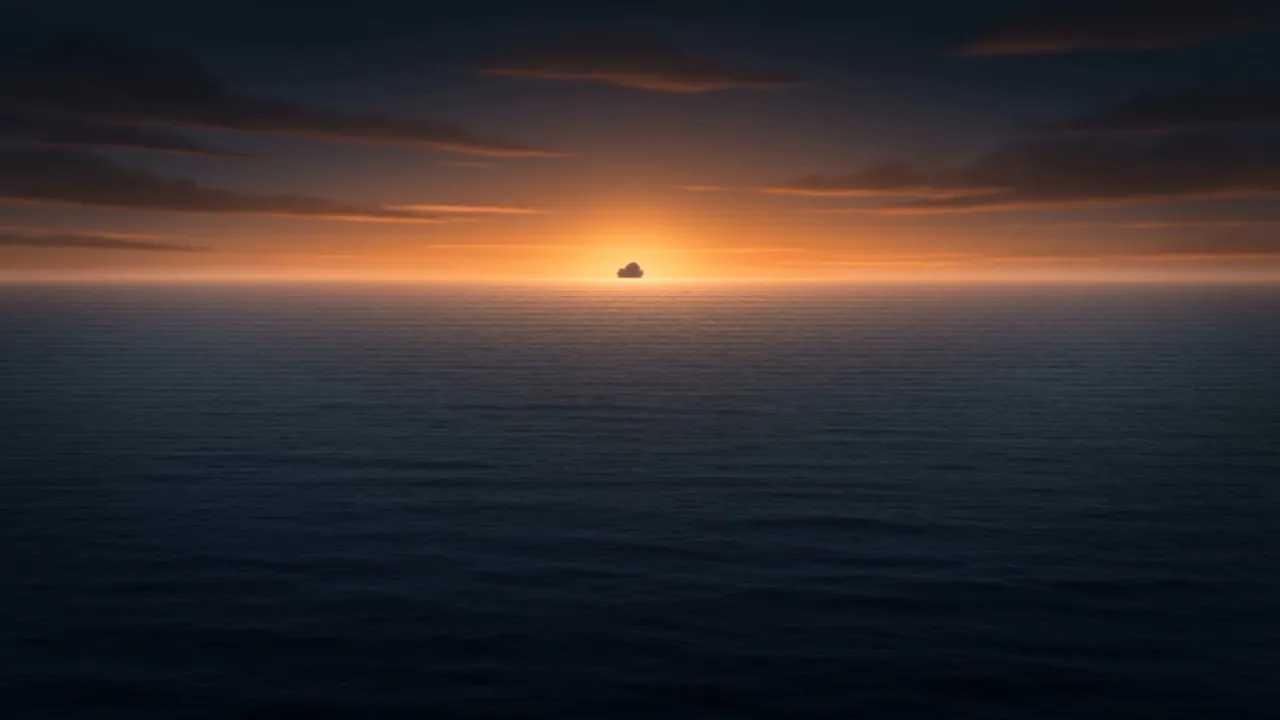 A little cloud on the horizon, no bigger than a man's hand