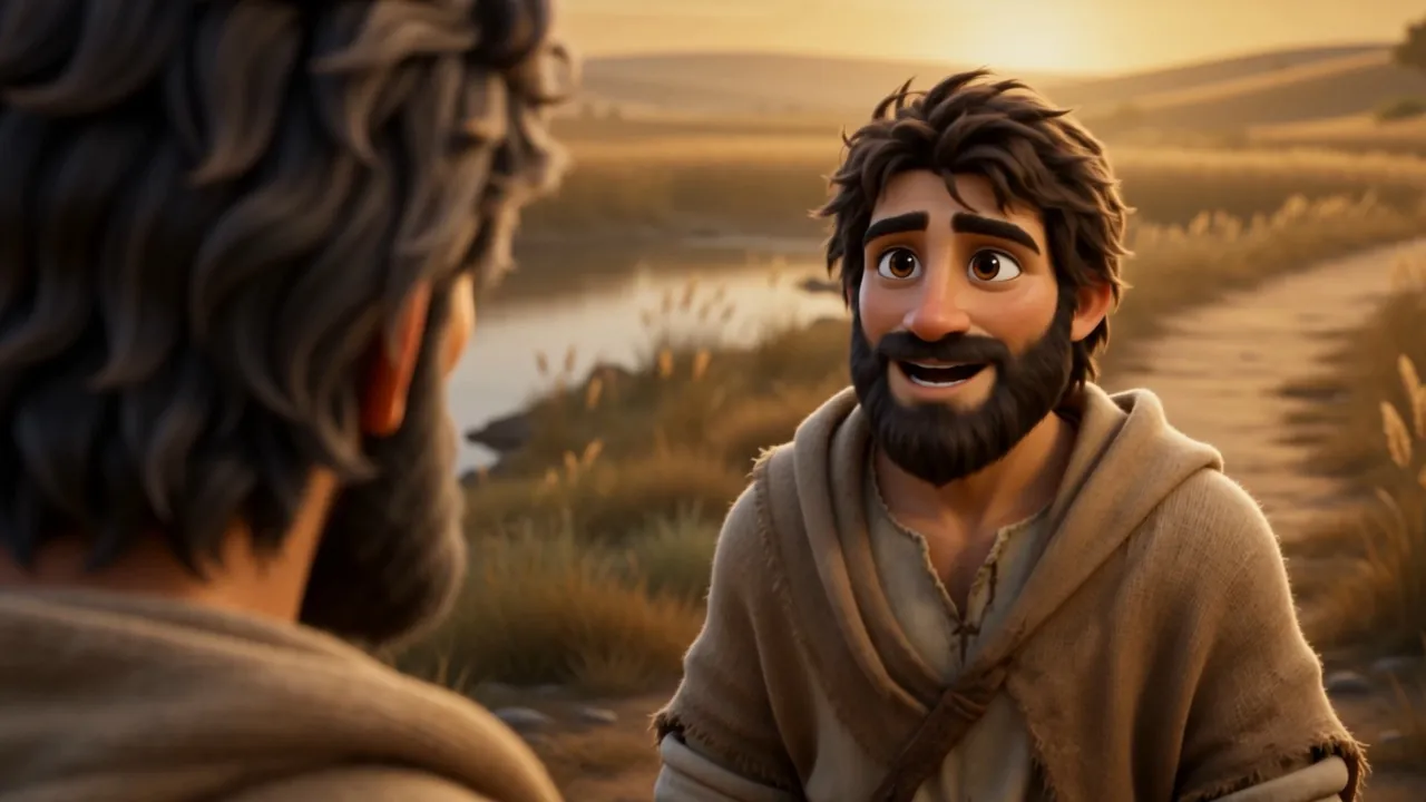 Elisha answers: I will not leave you