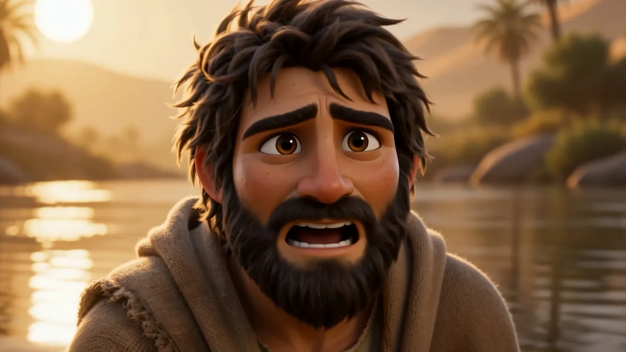 His face — this is a disaster