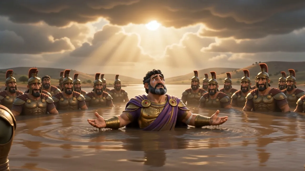 Arms out, head back