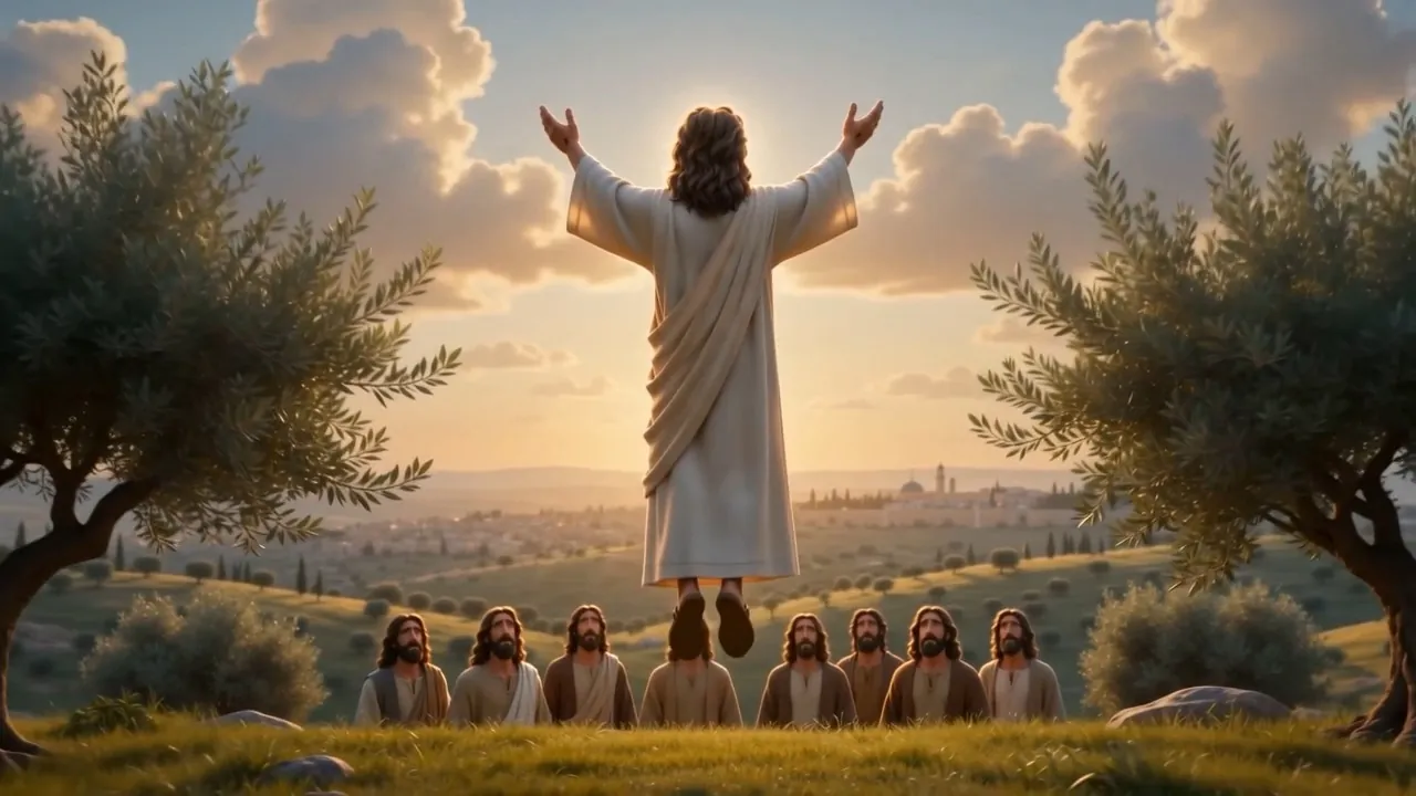 He begins to rise