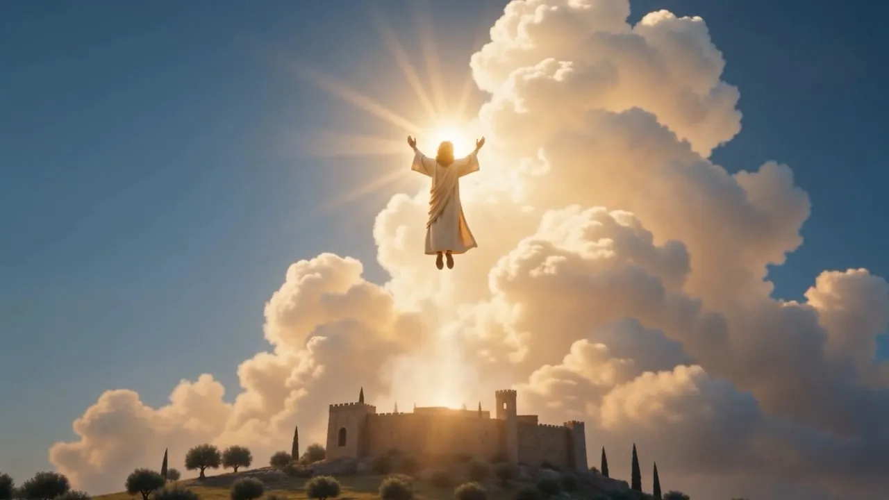 Cloud closing under him