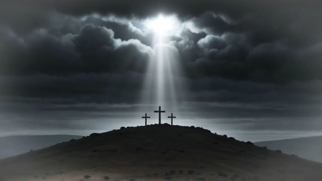 The gap in the clouds widens — light falling, growing, blooming