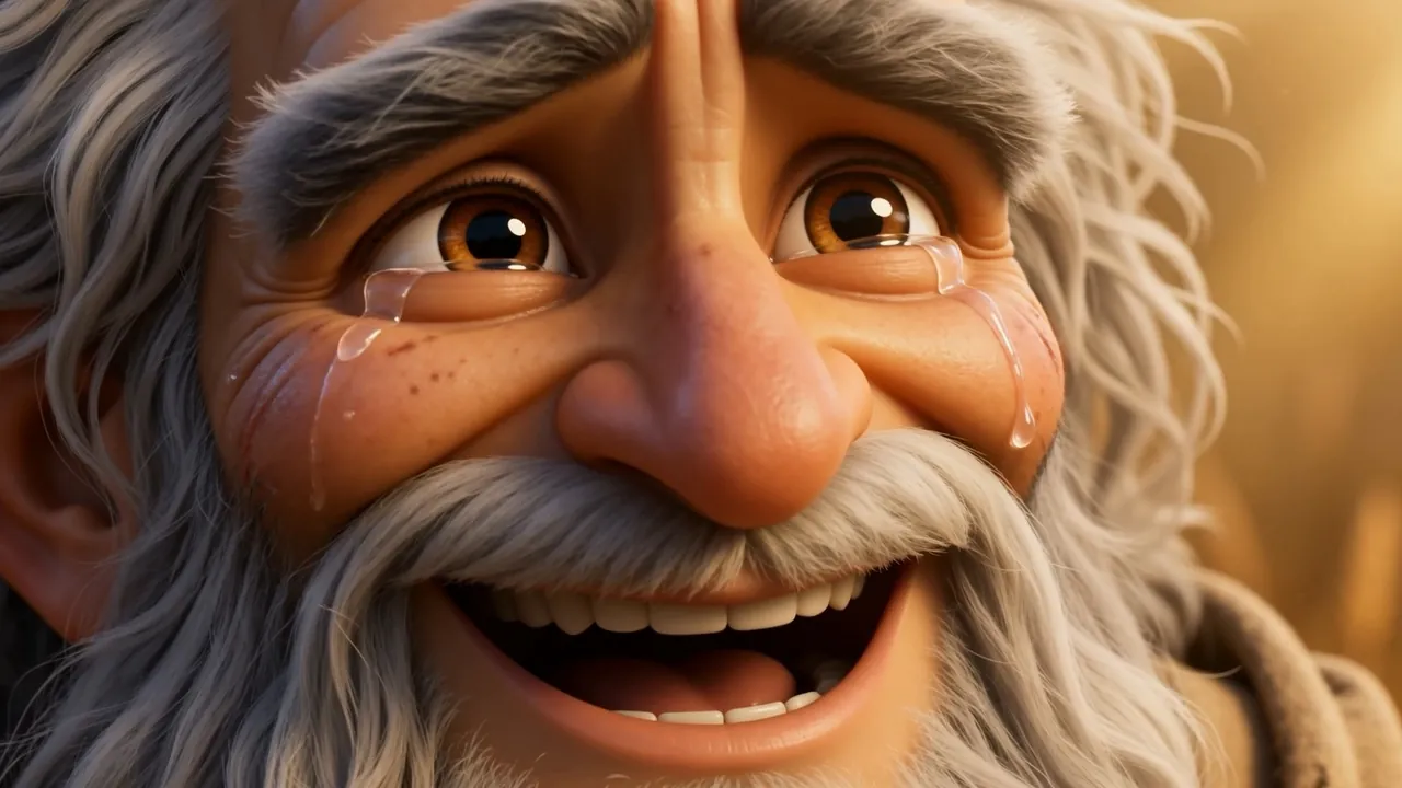 Laughing and weeping in the same breath: it is YOU