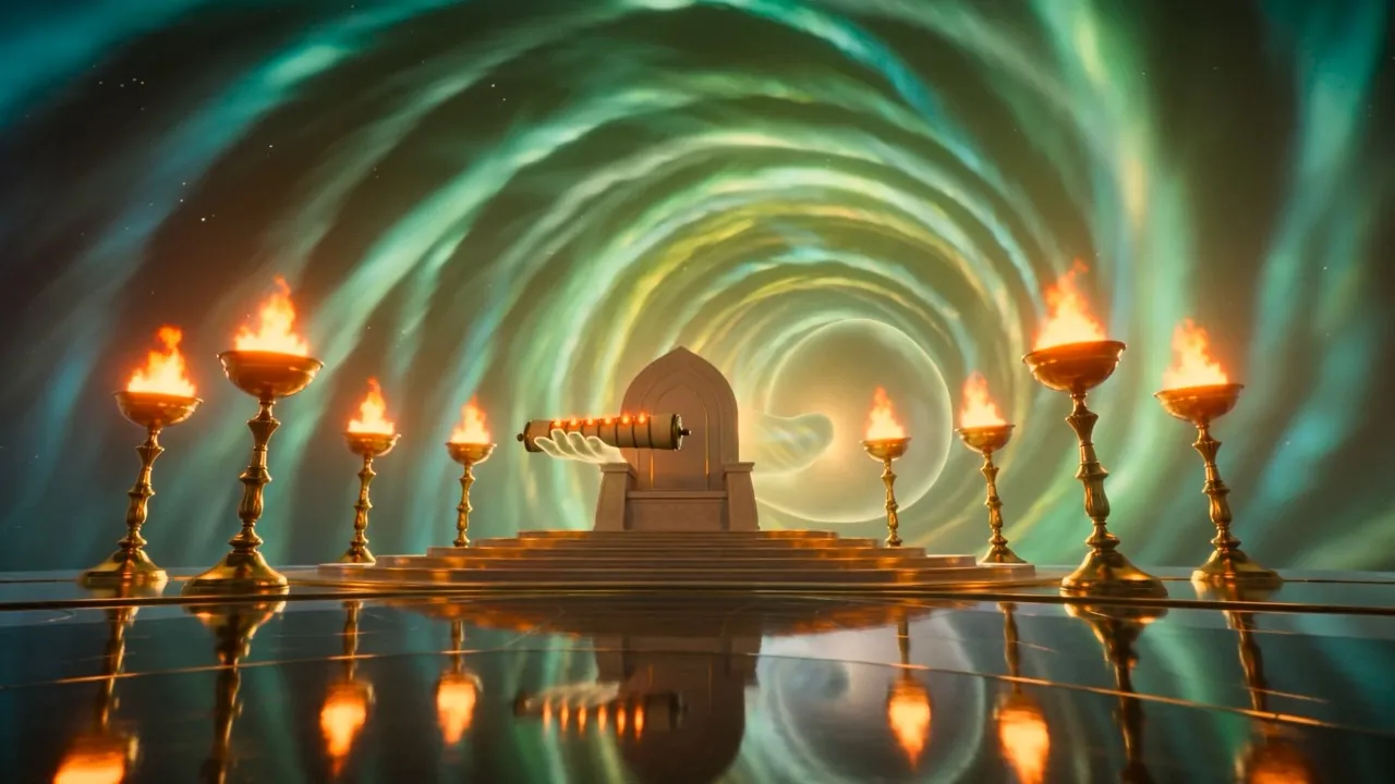 And every light in the room leans toward it
