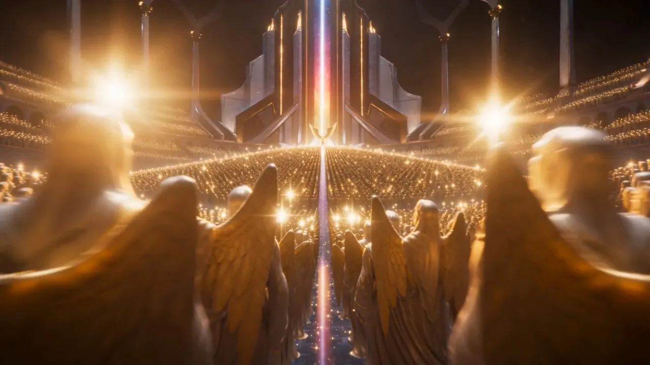 The ranks of light part, and something enormous steps forward