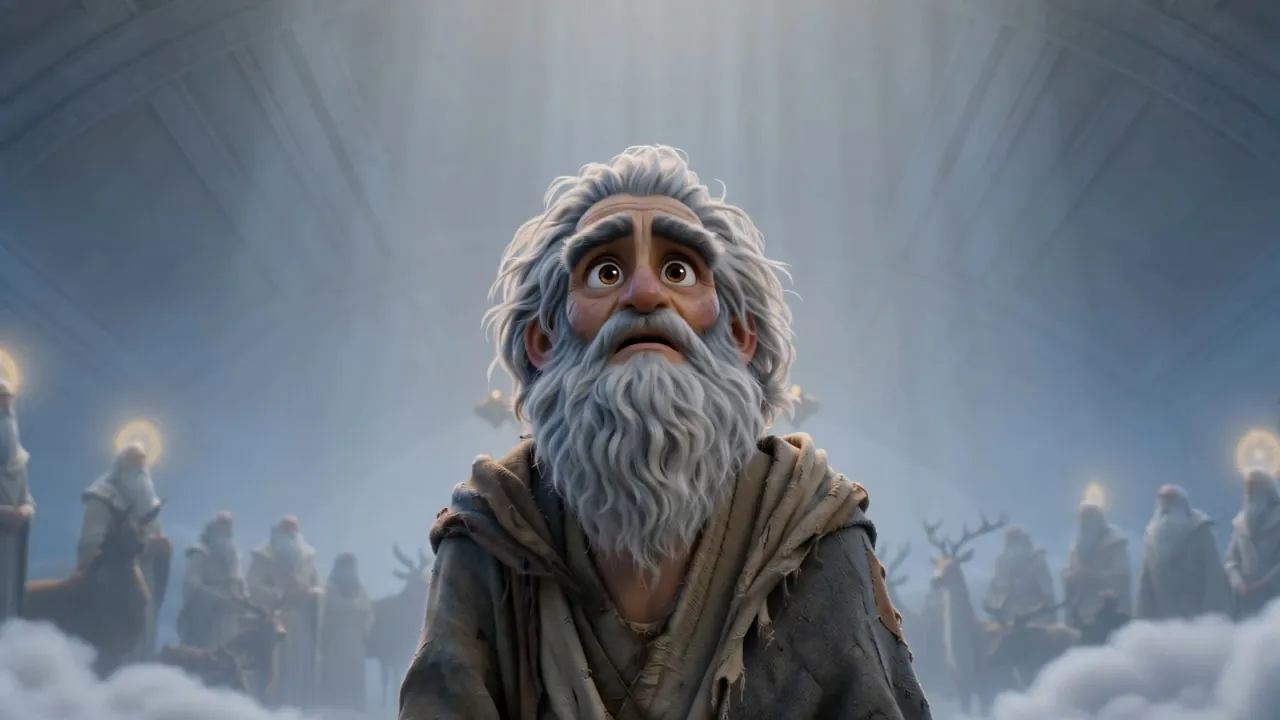 Understanding arrives on his face like nightfall