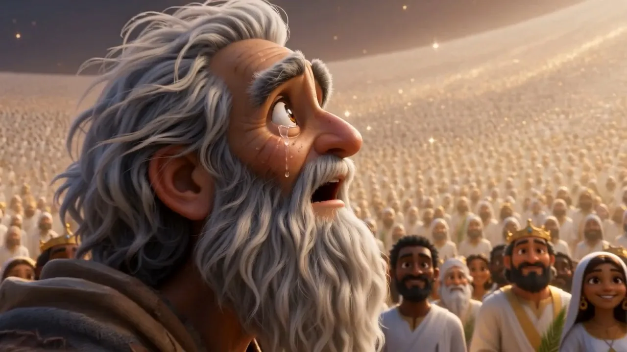 John looks at the crowd, then back at him, honest as sunrise: sir, you are the one who knows