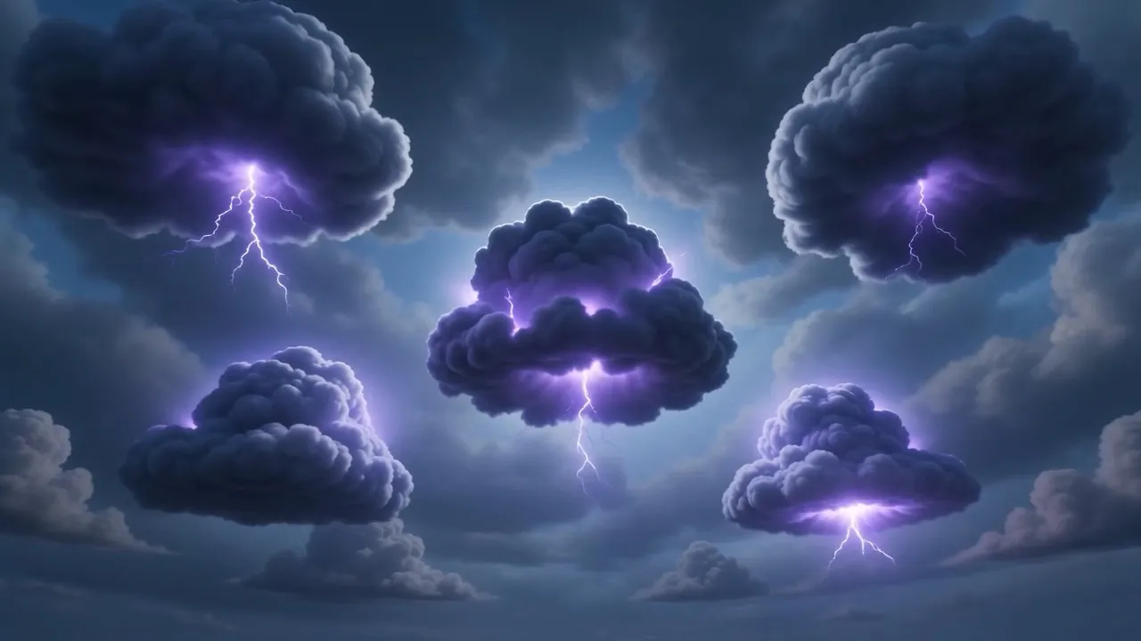 The shout goes out around the rim of the sky — and the sky answers