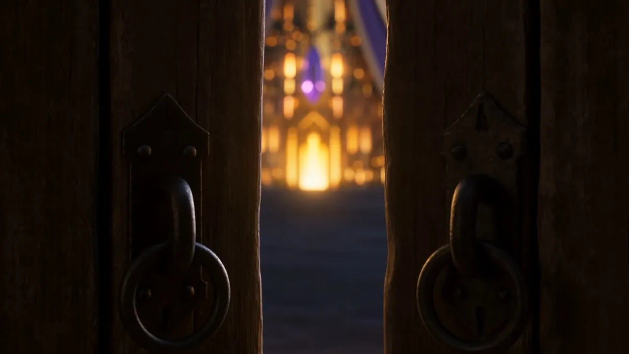 Humble, half-forgotten — and easing open on oiled hinges