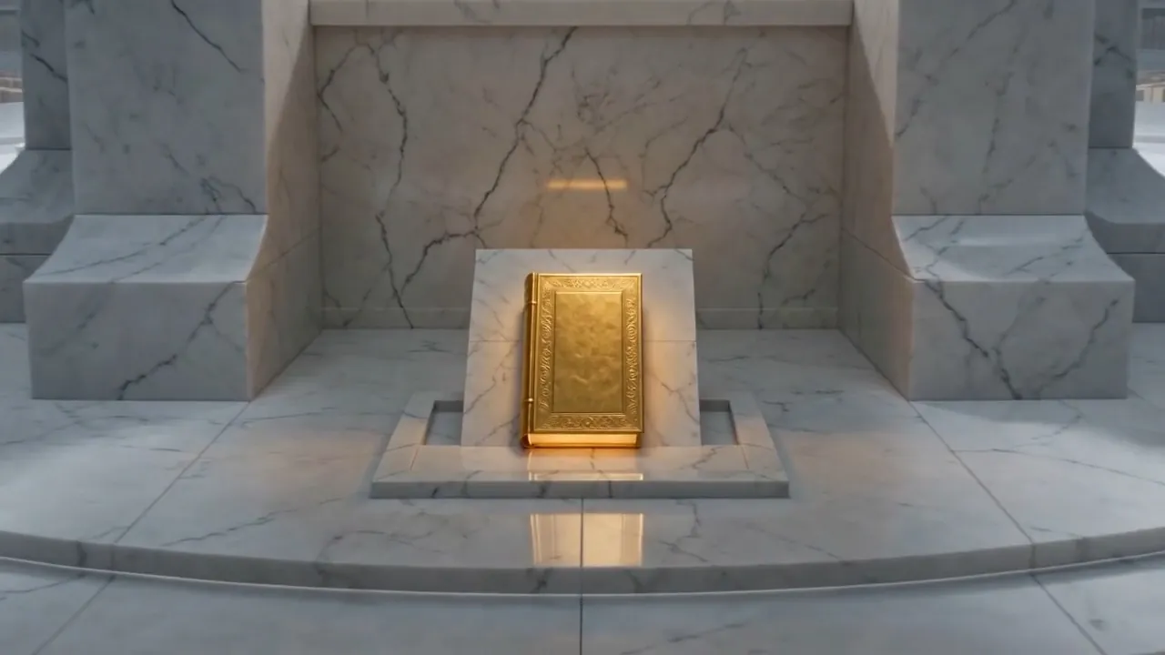 Apart from all the rest, alone in its own quiet space: one more book