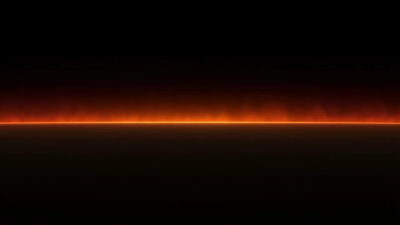The horizon rises once, gently, almost kindly — and settles. The dark where Death stood is simply dark now, and clean