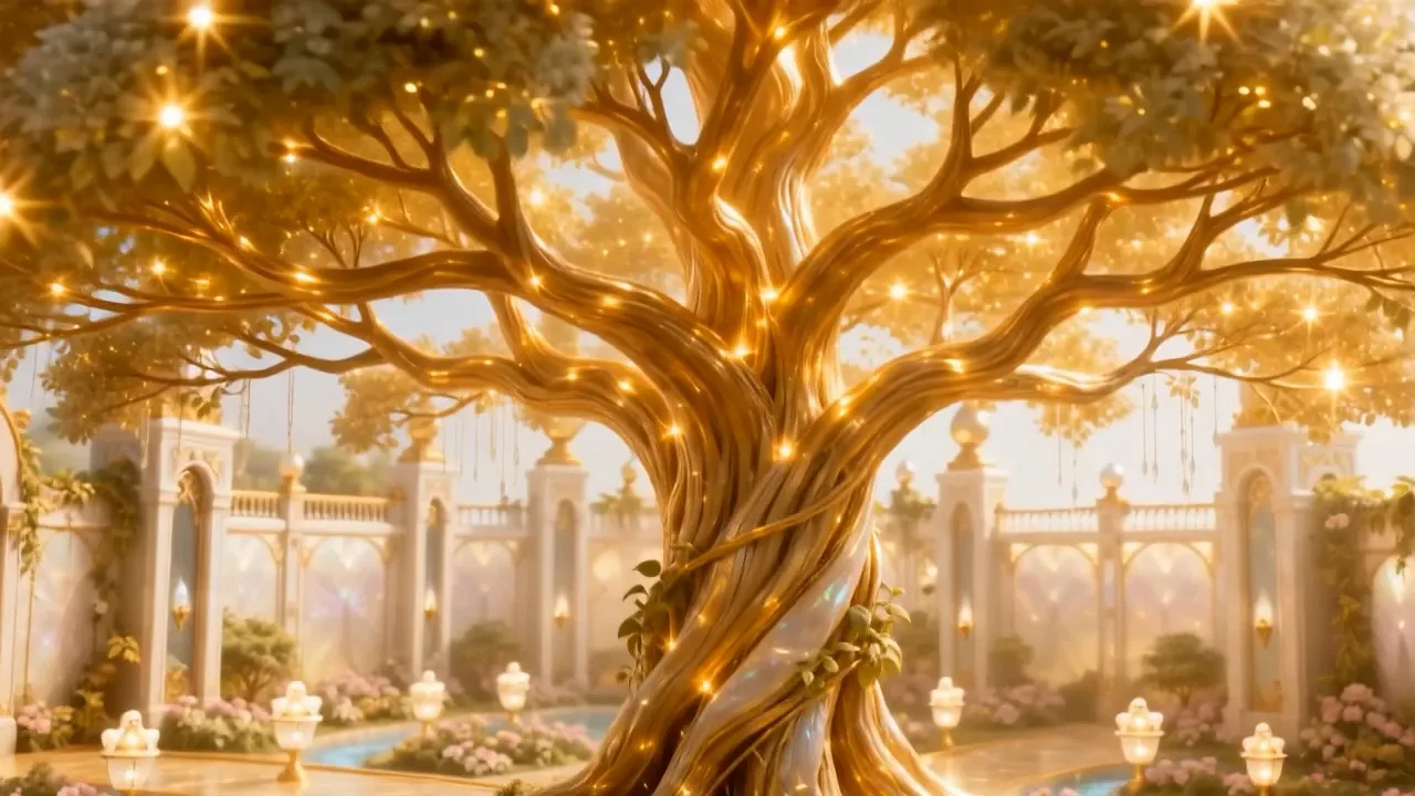 This tree. This city. The same branches, full of light