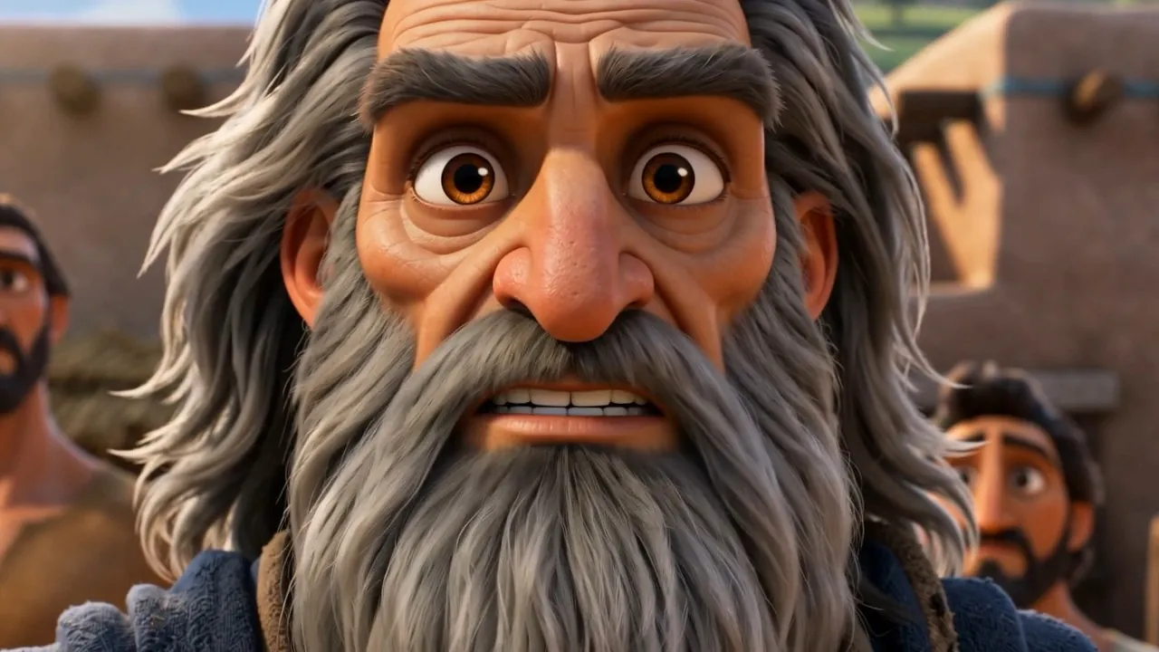 Samuel's eyebrows rise. Even prophets can be dazzled